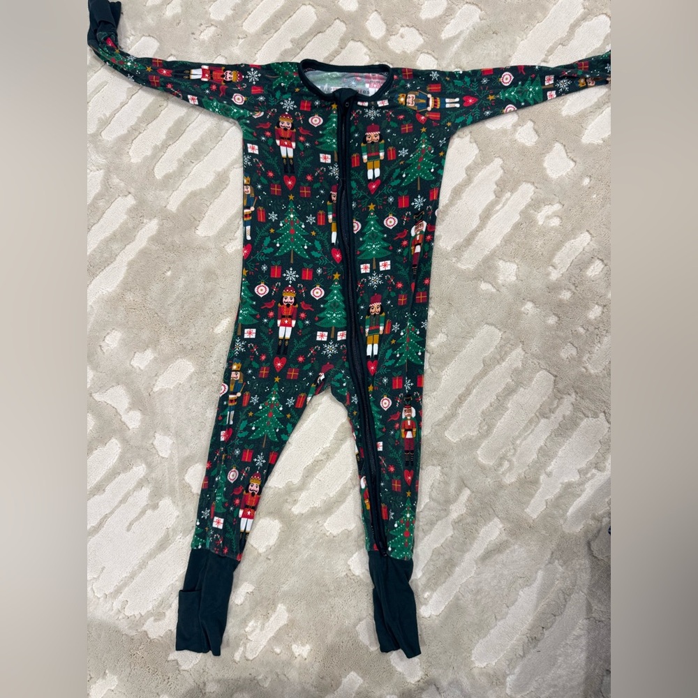 Little Sleepies Holiday Nutcracker One Piece